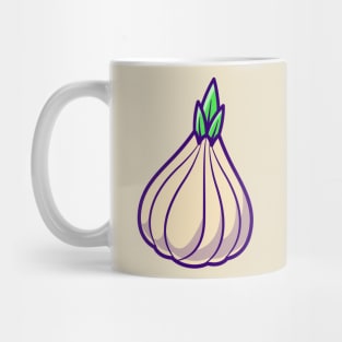 Garlic Vegetable Cartoon Mug